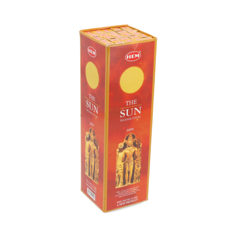 INCIENSO HEM CAJA DE CARBÓN X25 Sol