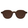 Lentes De Sol Alok Redondo - Unisex Marrón/Marrón