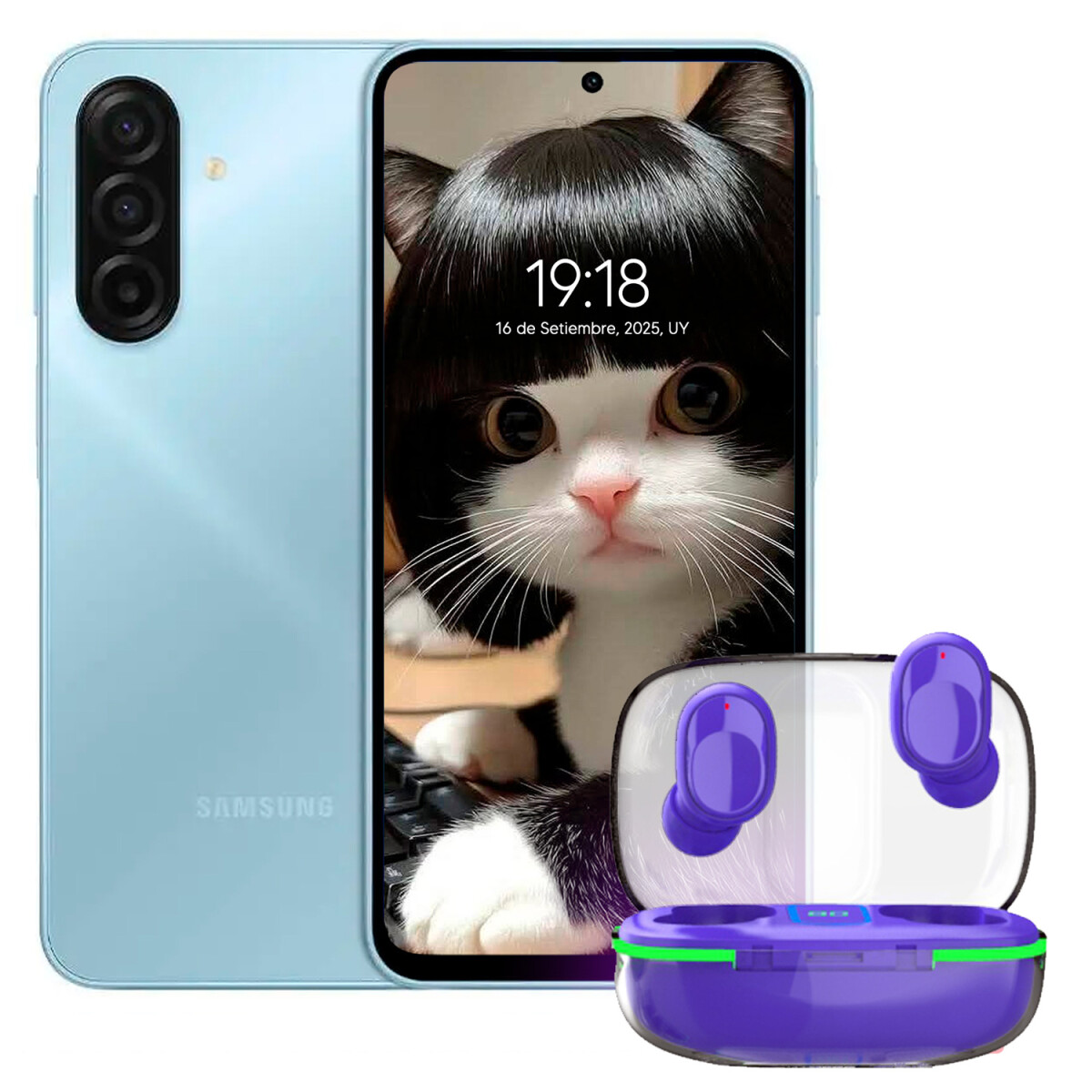 Samsung Galaxy A17 4/128gb 4g + Regalo - AZUL 