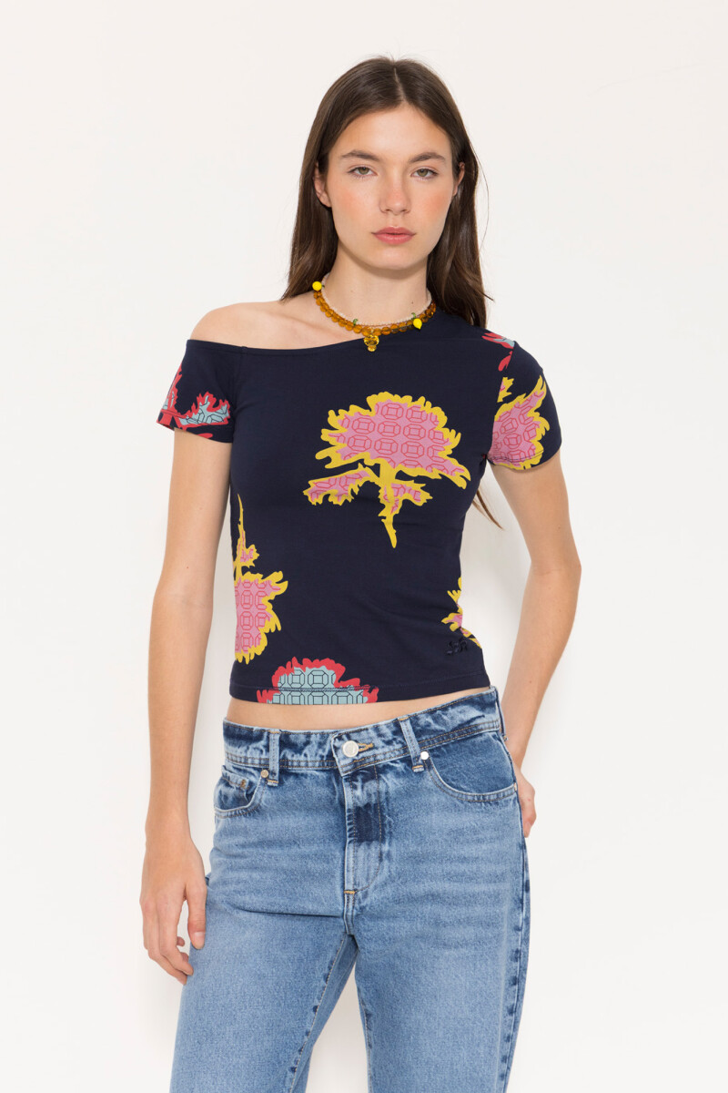 TOP RACHEL Azul Marino