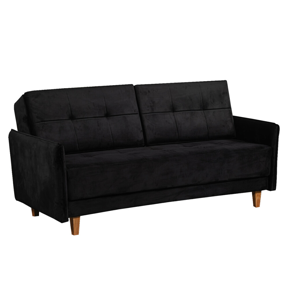 SILLÓN - SOFA CAMA NEGRO
