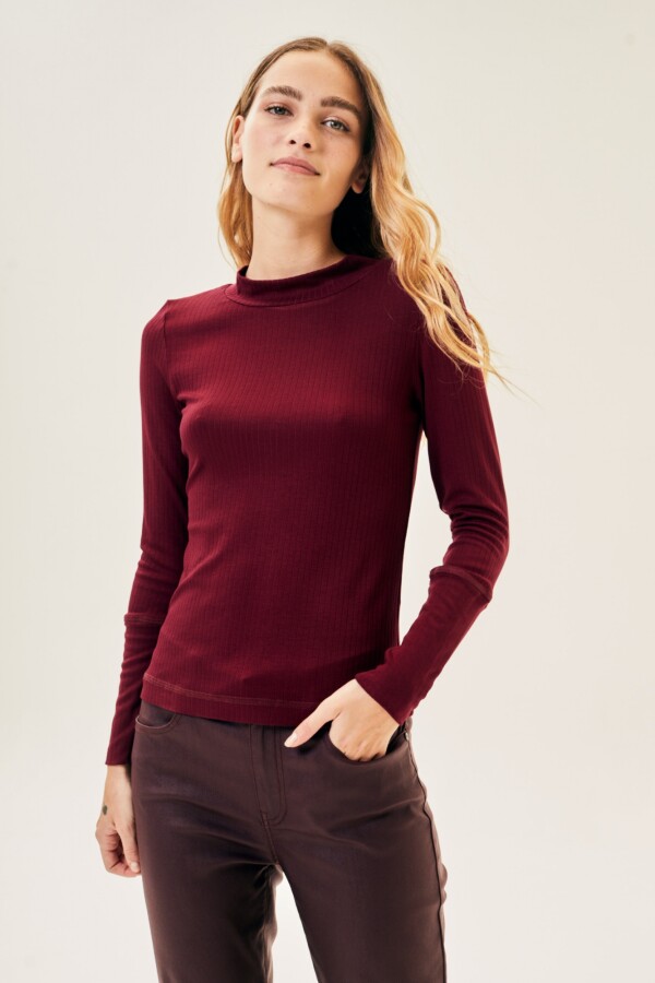 Polera Bordeaux