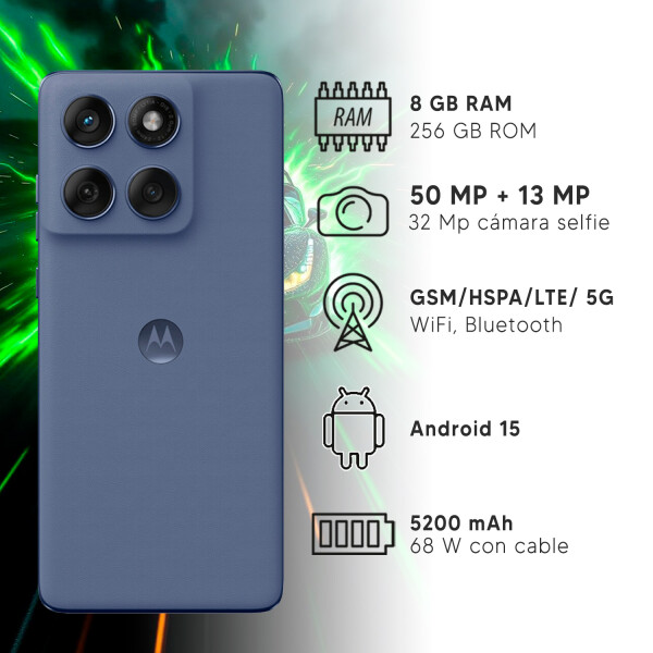 Motorola Edge 60 Fusion 5g 256gb / 8gb GRIS