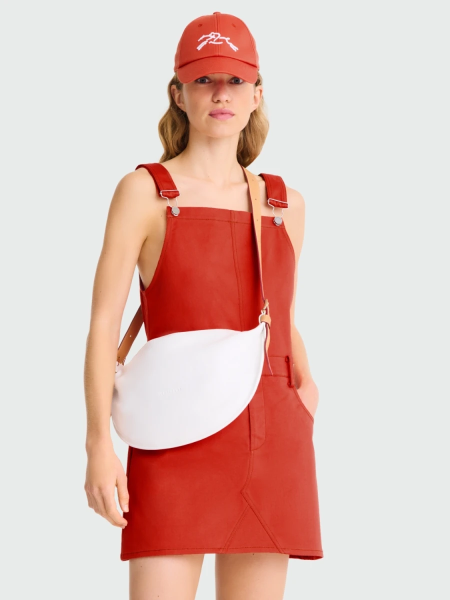 Longchamp - Bolso Cruzado de cuero, Smoothie 