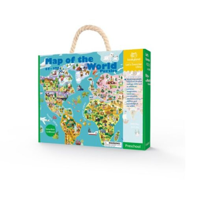 Rompecabezas - mapa del mundo Rompecabezas - Mapa Del Mundo