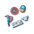Jibbitz Captain America 5Pack Multicolor