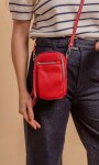 PHONEBAG / PORTA CELULAR GENCIANA ROJO