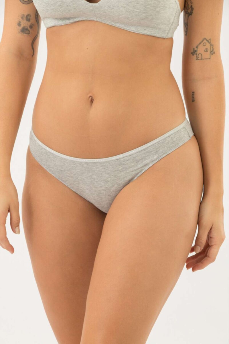 Bikini siena - Gris melange 