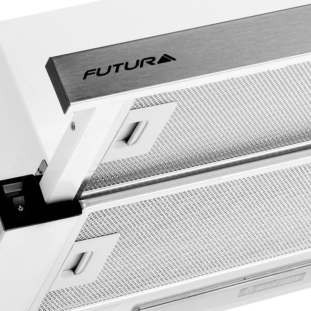 CAMPANA TELESCÓPICA FUTURA ACERO-INOXIDABLE GRIS FUT-C420TL