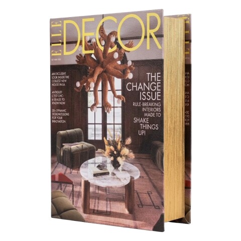 CAJA LIBRO ELLE DECOR GDE Unica