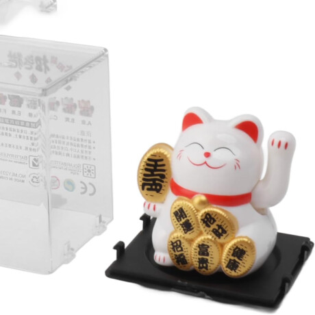 Mini Gato De La Suerte Maneki-neko Diseño 3