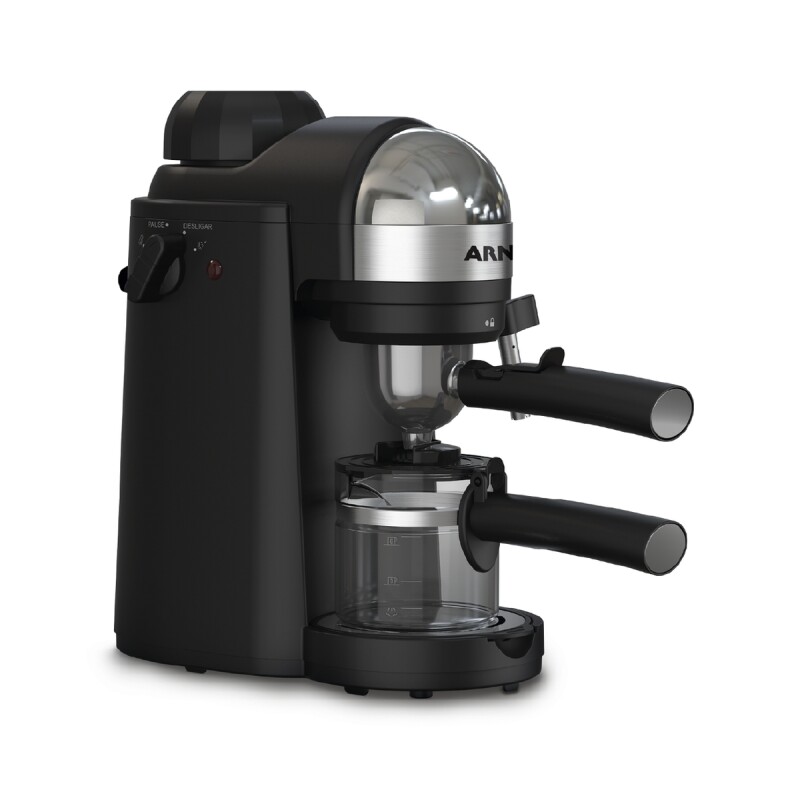 Cafetera Espresso Arno | Con boquilla de vapor | Color negro. Cafetera Espresso Arno | Con boquilla de vapor | Color negro.