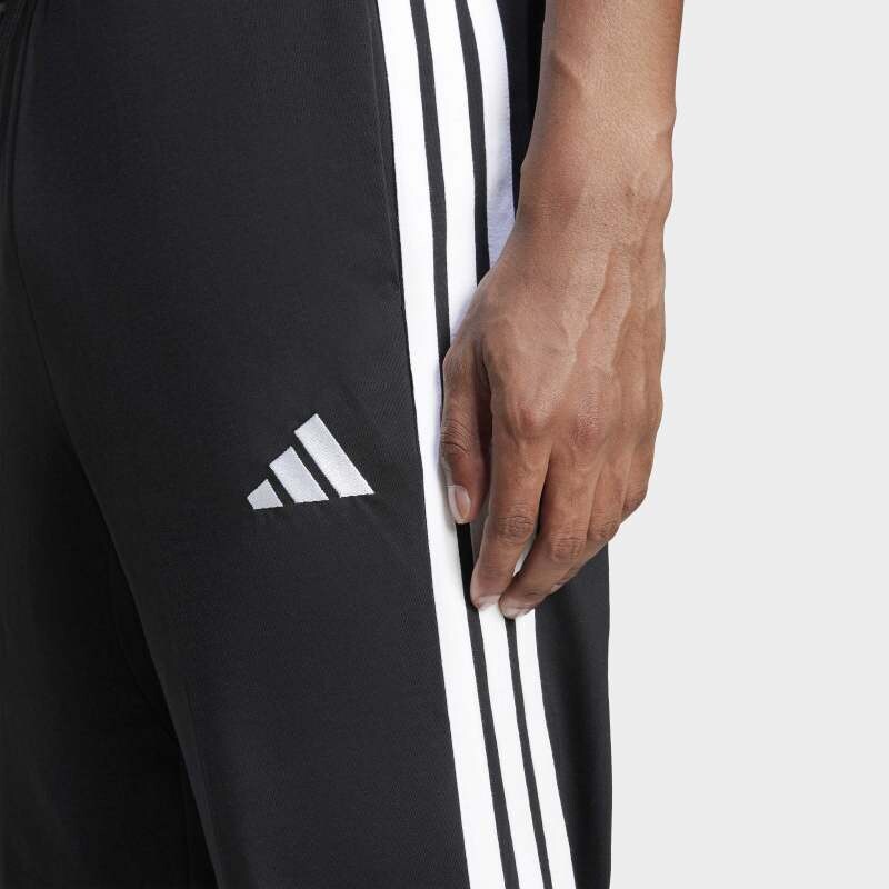 Pantalón Adidas Essentials 3 Rayas Negro
