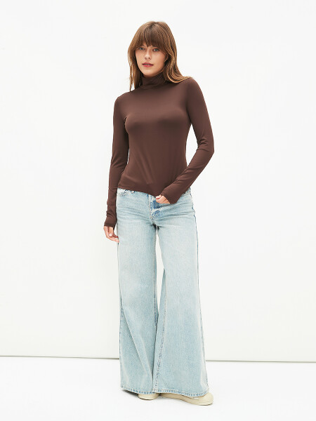 POLERA LAURA II MARRON
