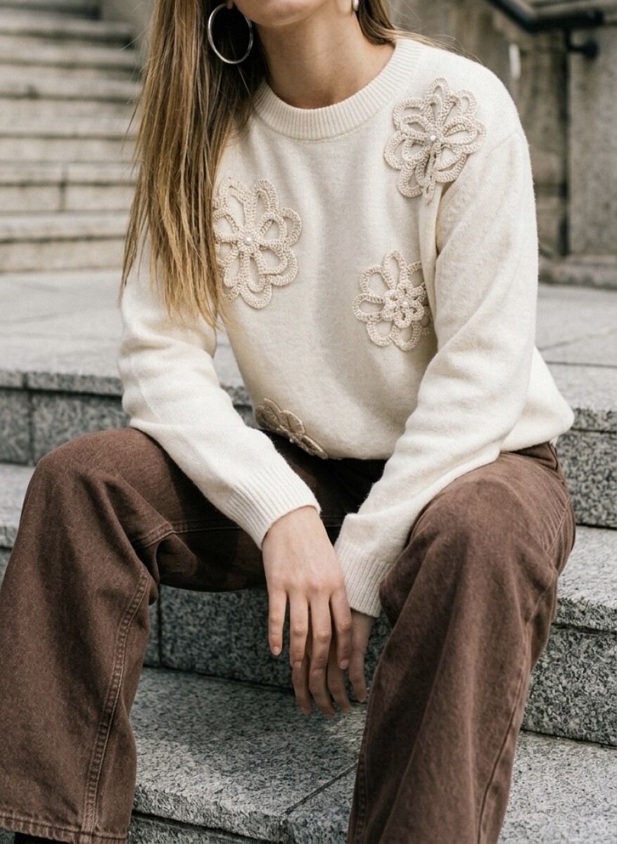 Sweater Lagos - Crudo 