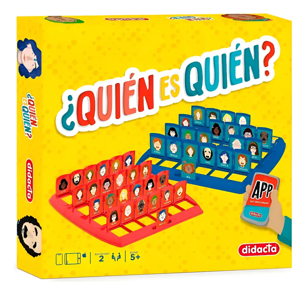 Juego de Mesa Quién Es Quién Didacta 