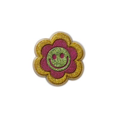 Jibbitz™ Charm Glitter Happy Daisy Multicolor