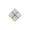 Anillo Rombo-Plata 925-Piedra Nacar-AN3379 conpiedra