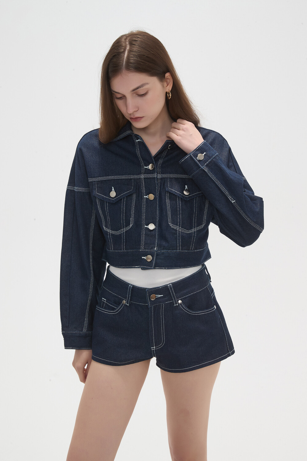 Campera Caditte Azul Indigo