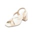 SANDALIA 34-40 BRULE/WHIT