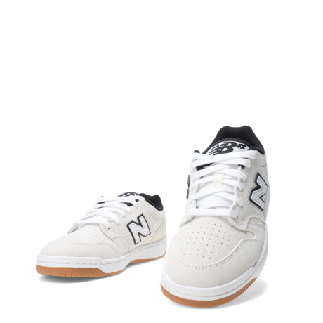 Championes de Hombre New Balance Skate Patin 480 Blanco - Negro
