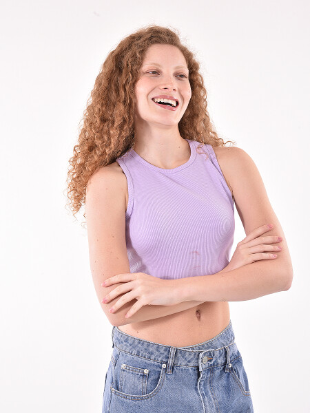 MUSCULOSA INÉS LILA