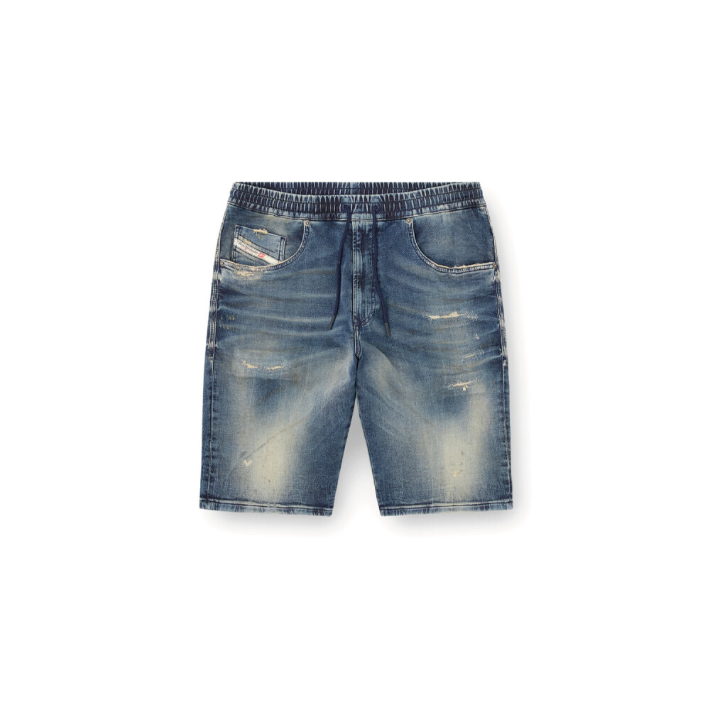 2033 D-Krooley-Short Jogg - Hombre Azul Marino