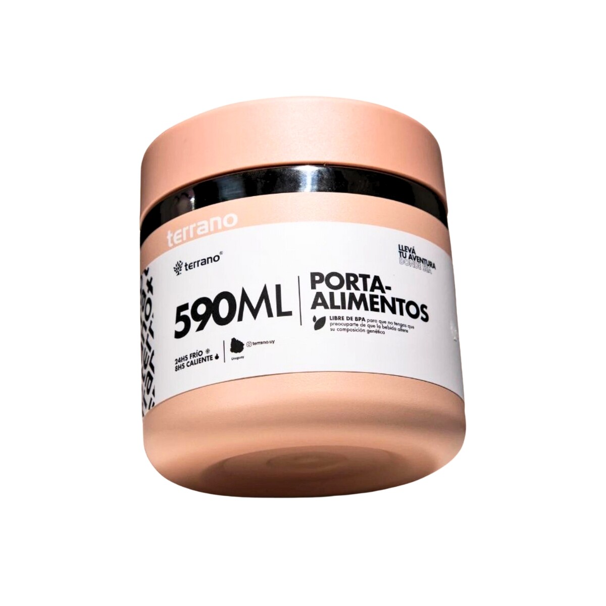Contenedor de Alimentos Terrano 590ML - ROSA 