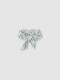 Fular Con Estampado Gris