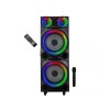 TORRE DE SONIDO KOLAV DOBLE 12" 1288A RECARGABLE BLUETOOTH Negro