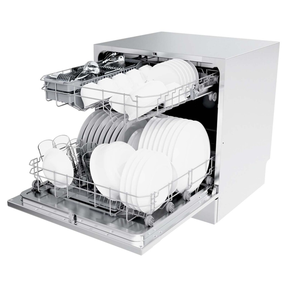 LAVAVAJILLAS SMARTLIFE 8-CUBIERTOS BLANCO SL-DW5008W