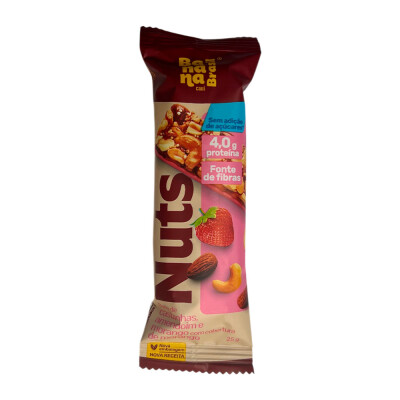Barrita Nuts Bar frutilla 25g Nuts Bar 25g Frutilla