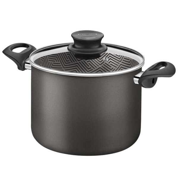 OLLA ALTA TRAMONTINA PARIS TAPA DE VIDRIO • 7,1L OLLA ALTA TRAMONTINA PARIS TAPA DE VIDRIO • 7,1L