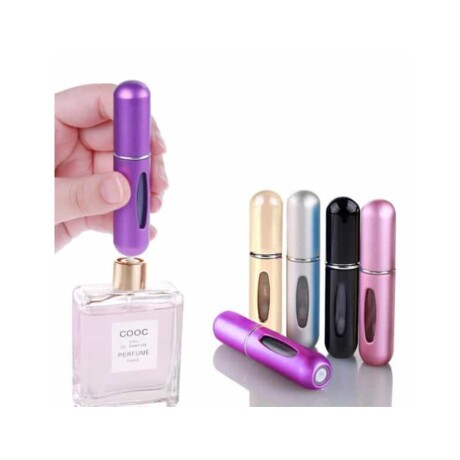 Mini Cápsula Atomizadora de Perfume 5ML FUCSIA