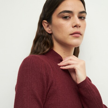 POLERA JANETTE Bordó