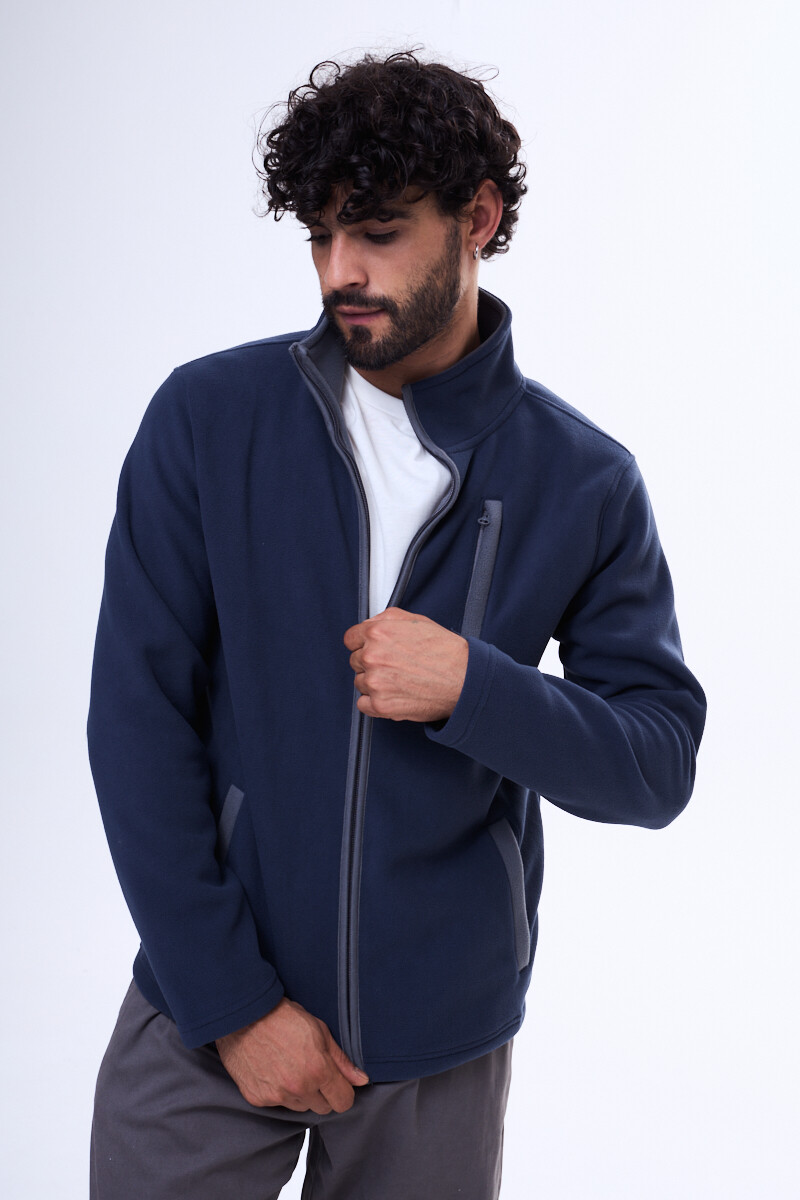 Campera micropolar Tunja Azul