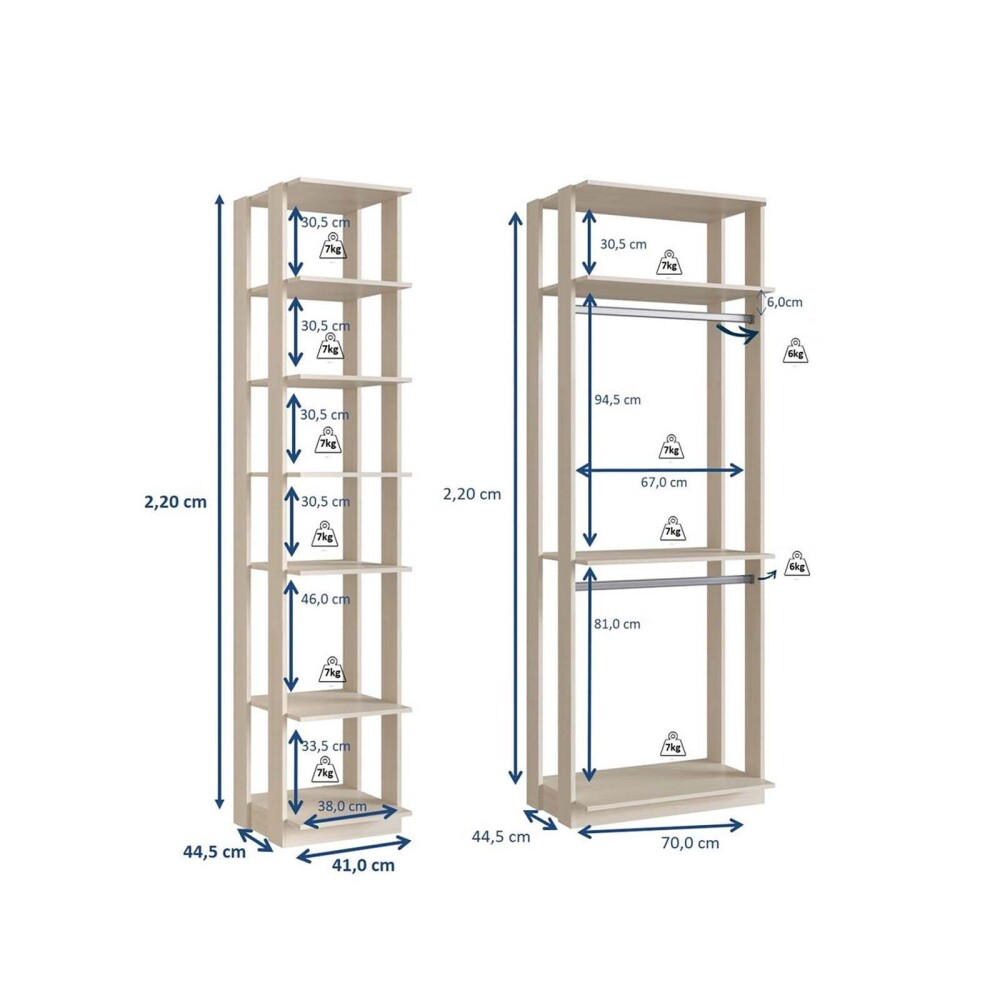 PLACARD MDP NATURAL-BEIGE ULTRECH 9005