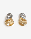 Aros Pasantes Metal Aros Maxi Pasantes Biplating - Dorado