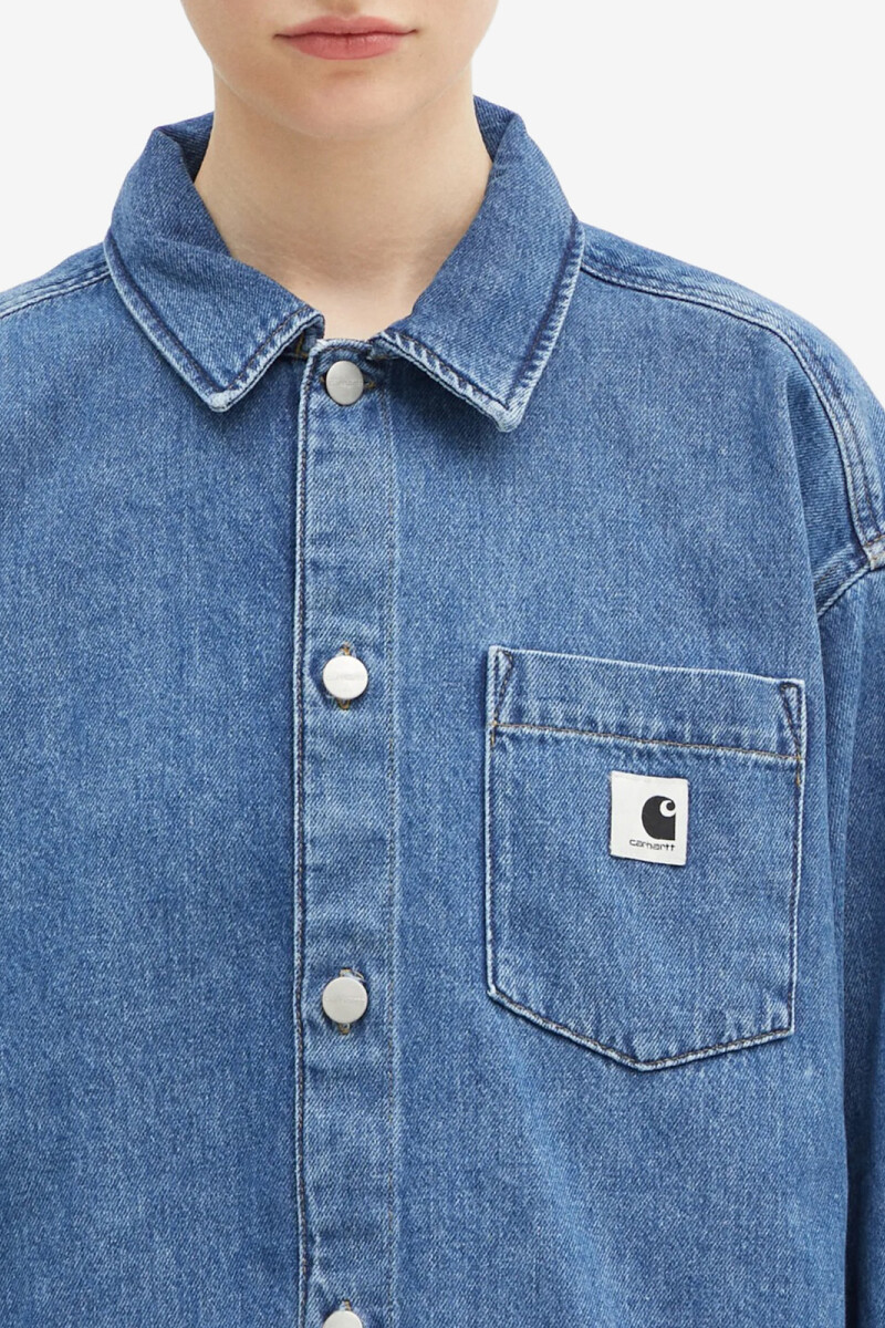 CAMISA DENIM Azul