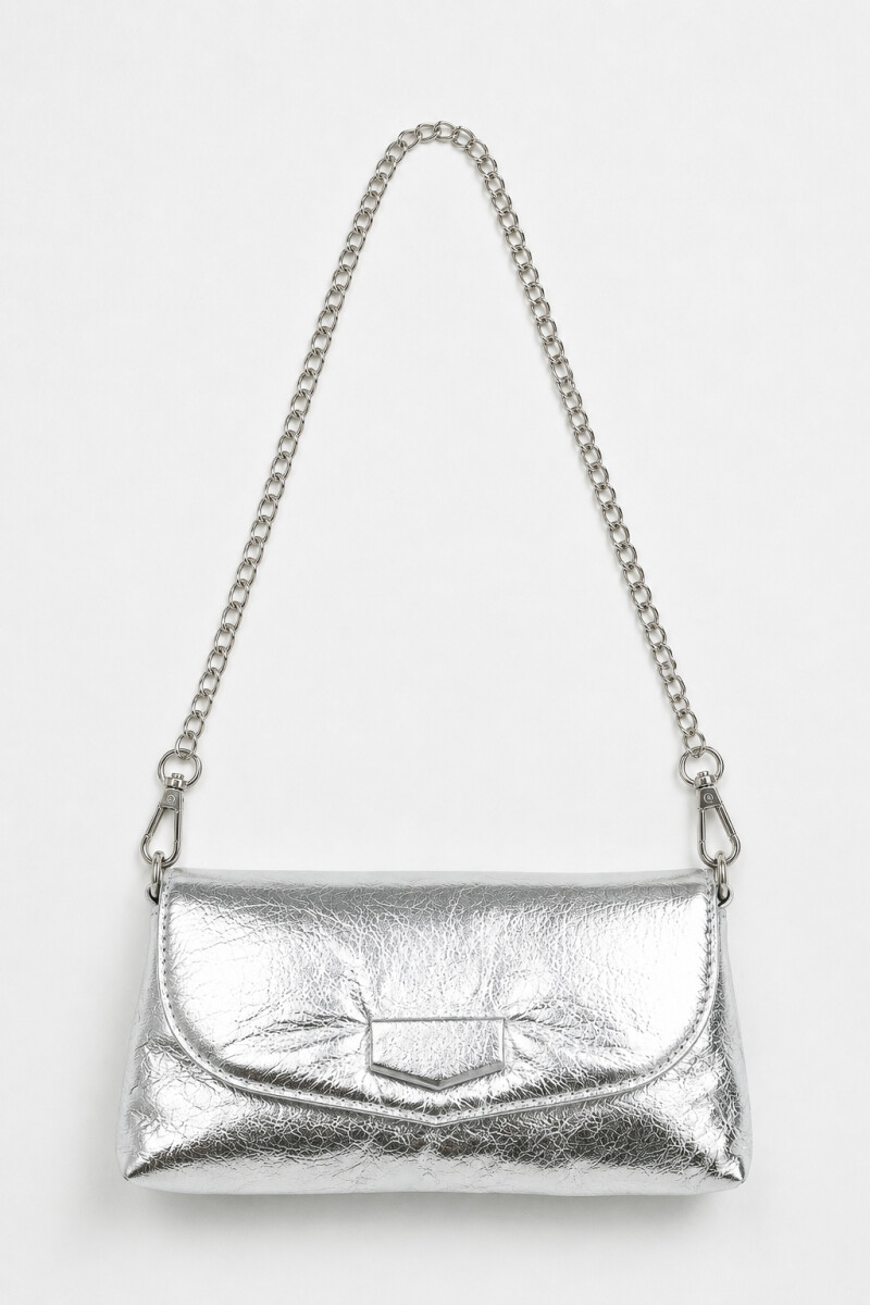 Cartera Charles - Plateado 