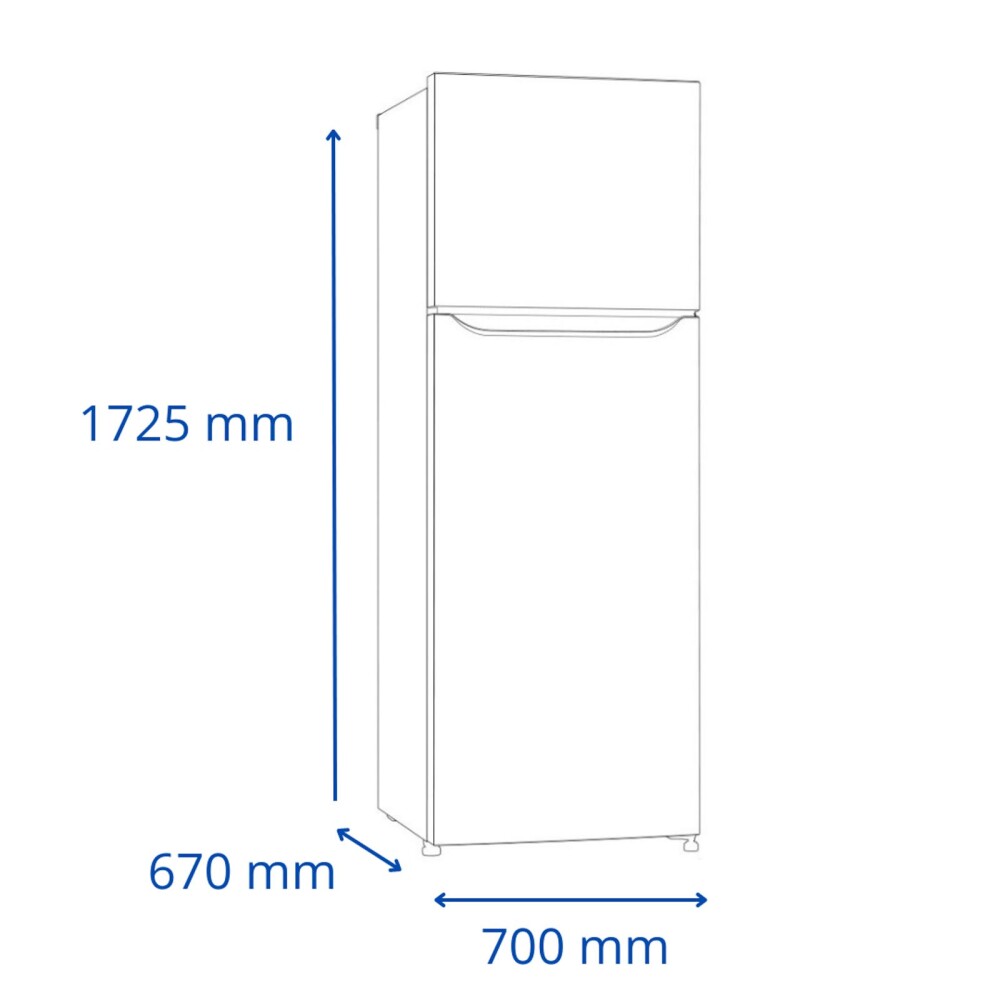 HELADERA JAMES 452-LITROS BLANCO RJ 571 INVERTER