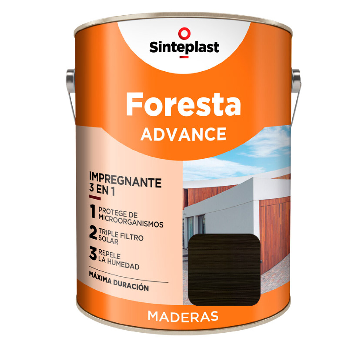 Foresta Advance Impregnante -3en1- Brillante - Nogal 