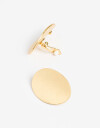 Aros Clips Metal Aros Clip Chapones Metal - Dorado Oro Amarillo