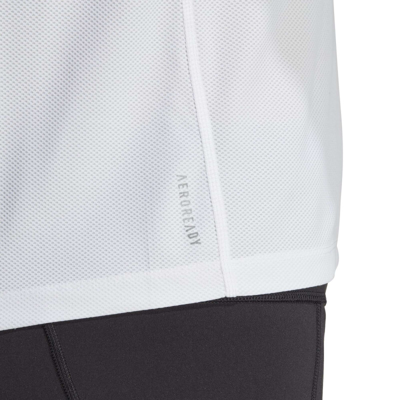 Remera Adidas Running de Mujer - IK7442 Blanco