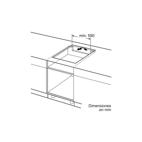 Anafe de Inducción Bosch 60 cm PUE611BB5E
