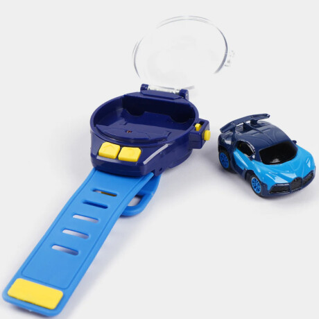 Mini autito control remoto de pulsera Azul