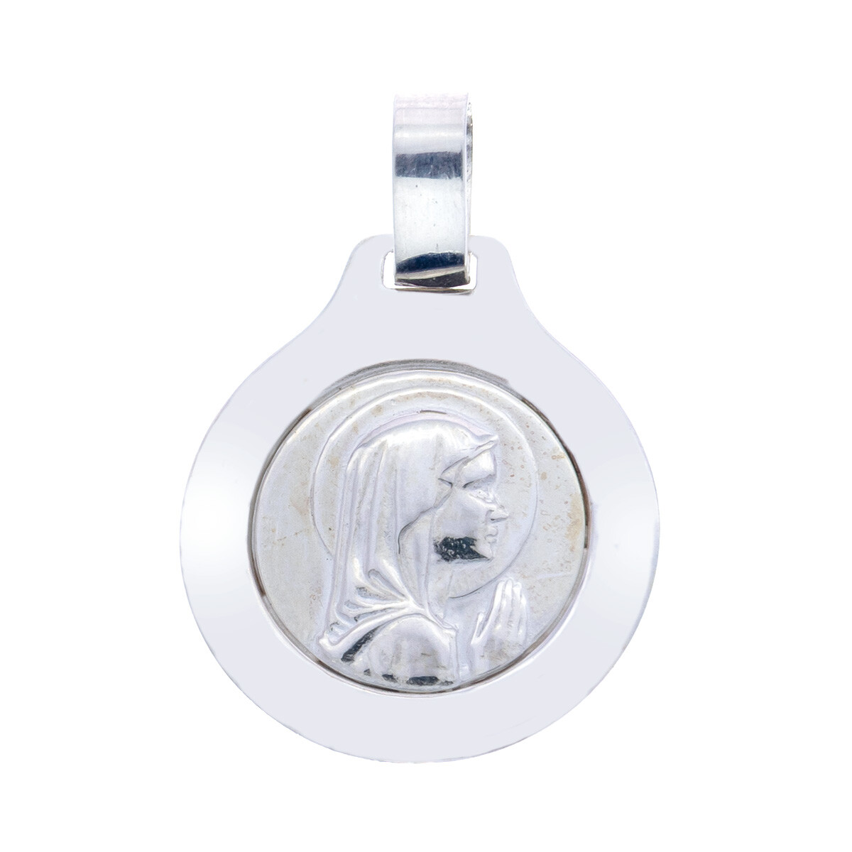 Medalla de plata 925, VIRGEN NIÑA 