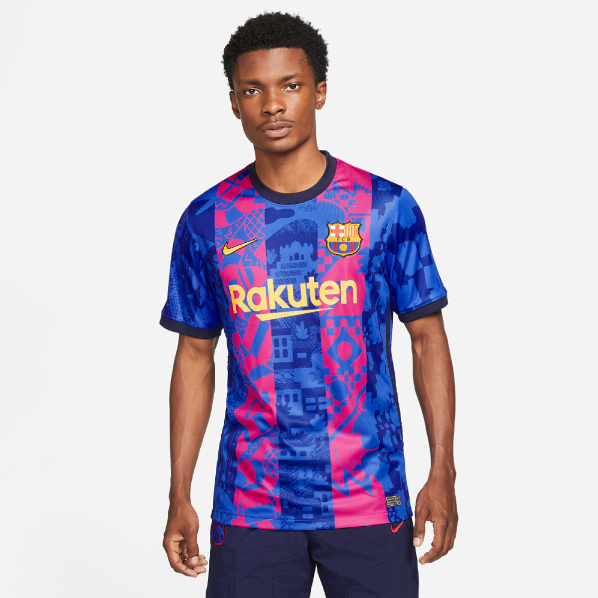 Camiseta De Fútbol Nike Fc Barcelona Dri-fit 3r 