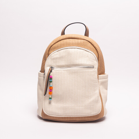 MOCHILA MURRAY BEIGE MOCHILA MURRAY BEIGE