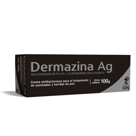 Dermazina Ag crema sulfadiazina de plata + Clorhexidina 100 g